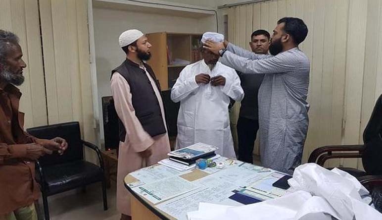 শেরপুরে দুই গাঁজাসেবীকে তাবলীগে পাঠাল পুলিশ
